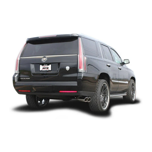 Borla Touring Cat Back 15-16 GMC Denali 6.2L V8 2.75in, 2.25in Dual Same Side Exit 4in Tips Exhaust