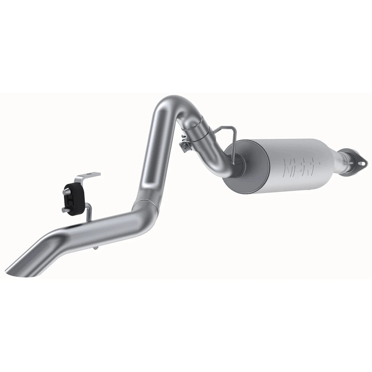 MBRP 04-06 Jeep Wrangler (TJ) Unlimited 4 0L I-6 Cat Back Single Aluminized Exhaust