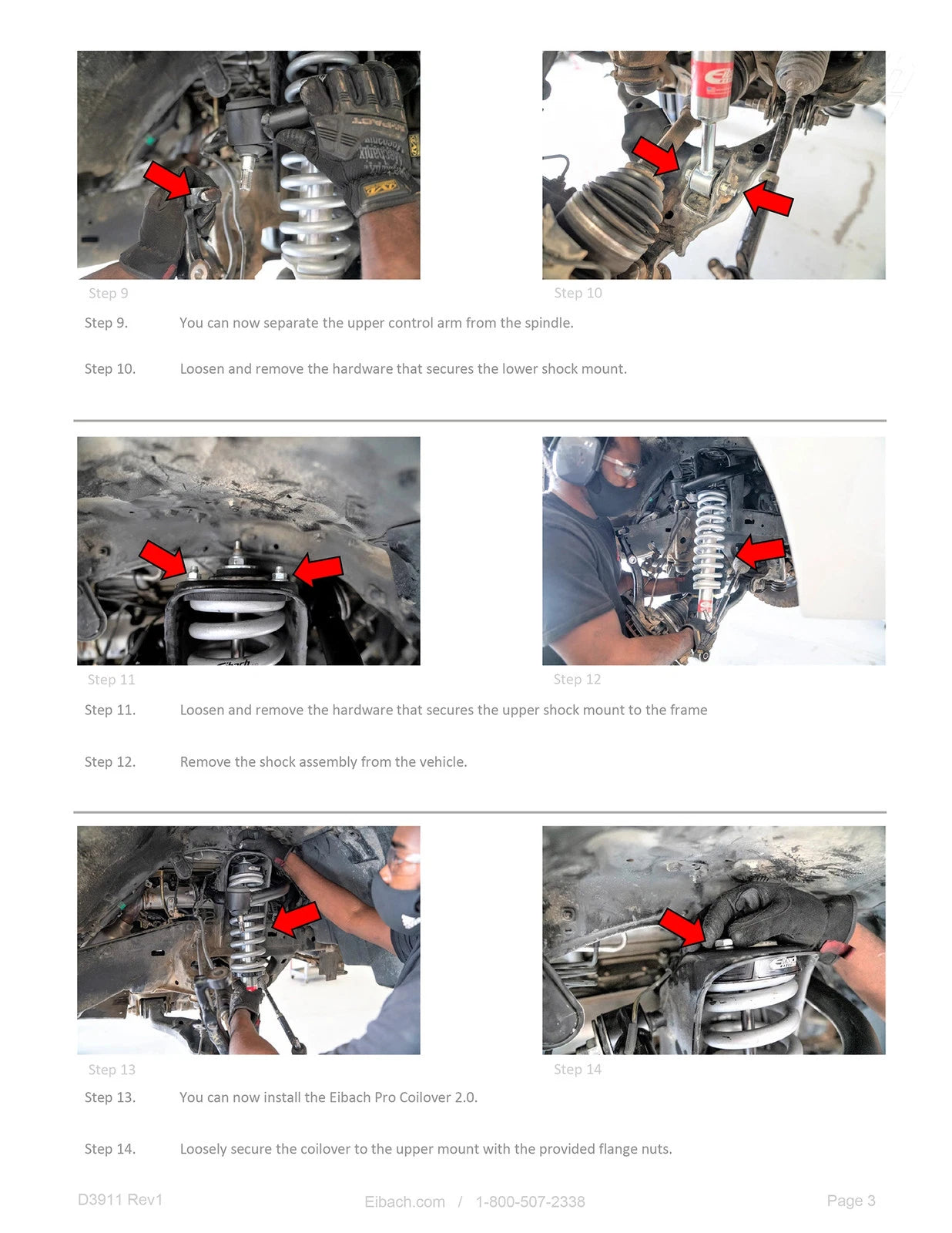 Eibach 10-22 Lexus GX460 (Non-Airbag) Pro-Truck Lift Kit System Stage 2