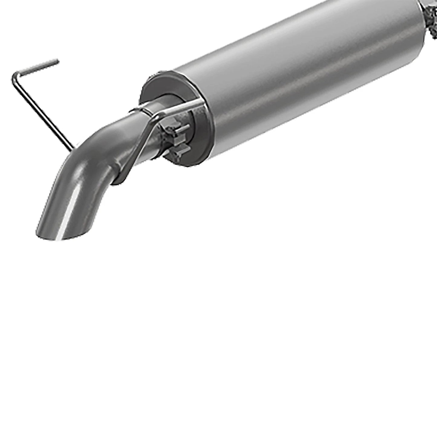 MBRP 2016 Toyota Tacoma 3.5L Cat Back Turn Down Style Aluminized Exhaust System