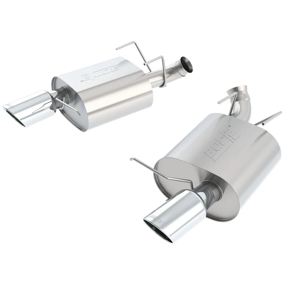 Borla 13-14 Mustang GT/Boss 302 5.0L V8 RWD Single Split Rr Exit Touring Exhaust (rear section only)