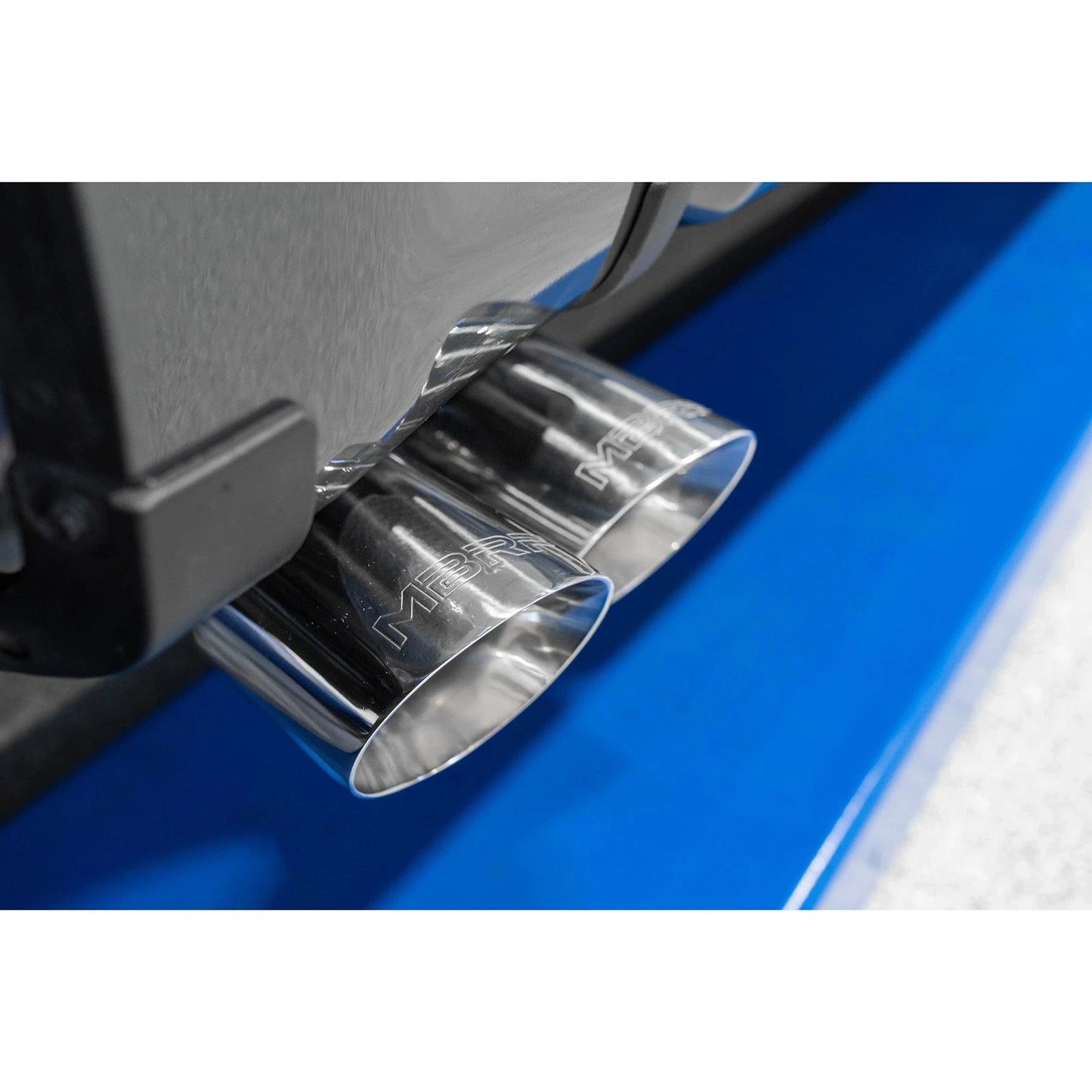 MBRP 2021+ Ford F150 Aluminized Dual Pre-Axle (Street Profile) 2.5in OD Tips 3in Cat Back Exhaust