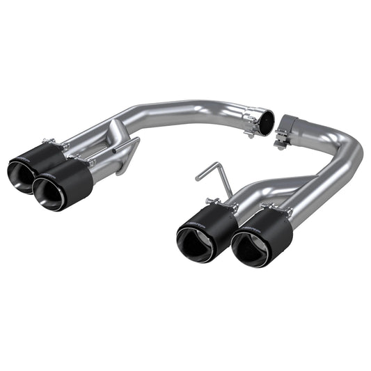 MBRP 18-21 Ford Mustang GT 5.0L T304 SS 2.5i Axle-Back, Dual Rear Exit with Quad CF Tips