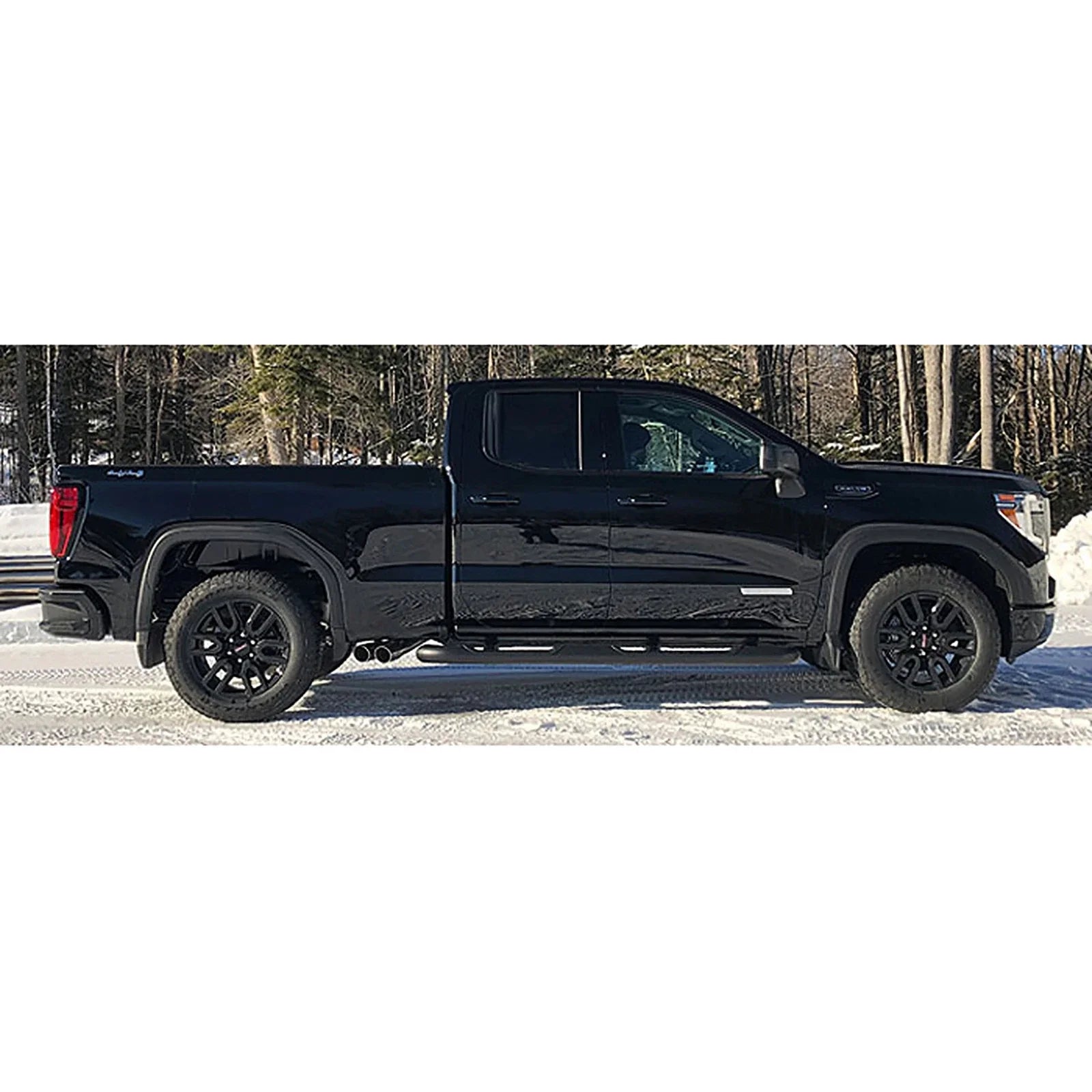 MBRP 2019+ Chevrolet Silverado 1500 4.5L/5.3L Pre-Axle Dual Side Exit w/ 4in OD Tip - AL