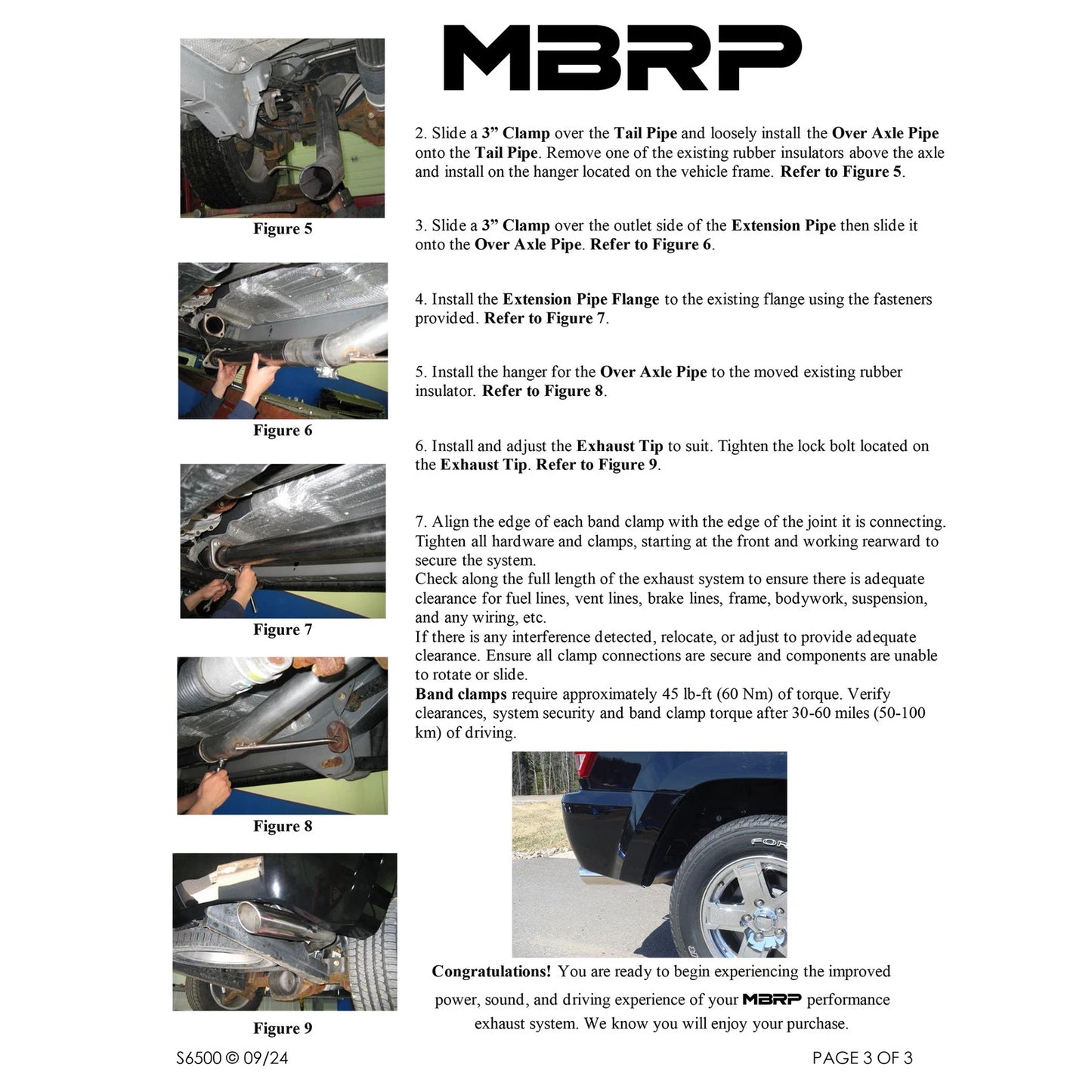 MBRP 2007-2009 Jeep 3.0L Filter Back Single Side