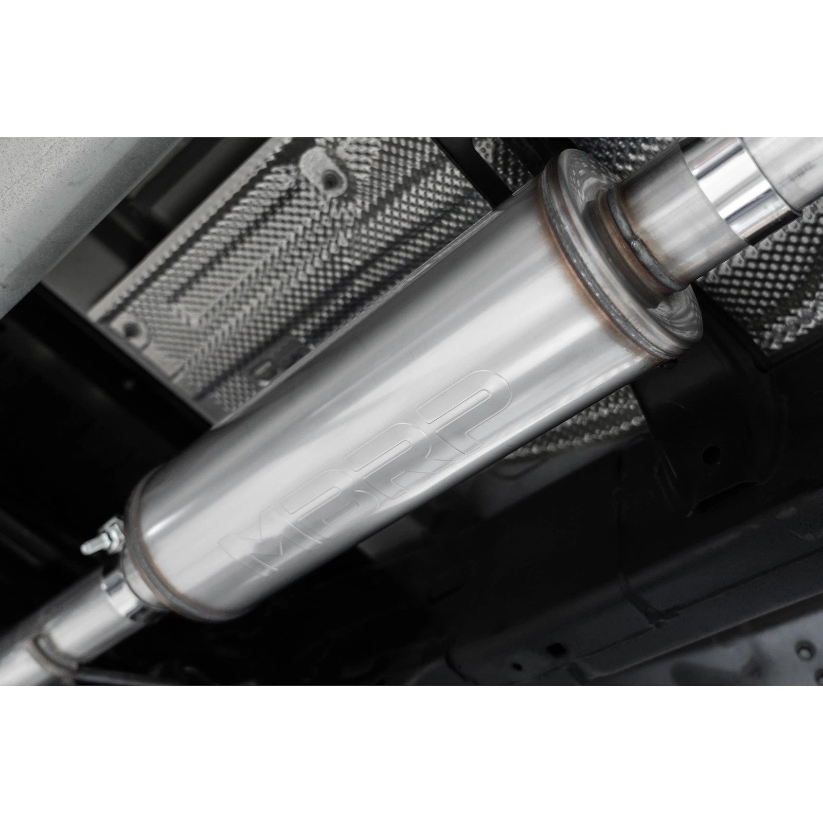 MBRP 2022 Toyota Tundra 3.5L Dual Cat-back 4in Single Side Exit Rolled Tip - Aluminized Steel