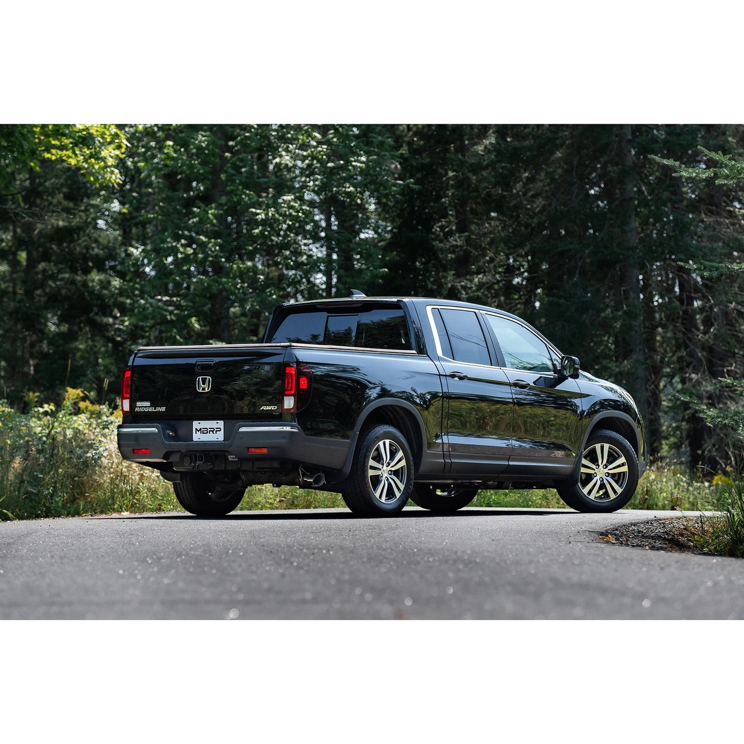 MBRP 17-20 Honda Ridgeline 3.6L Aluminized Steel 2.5in. Cat-Back Exhaust - Single Side