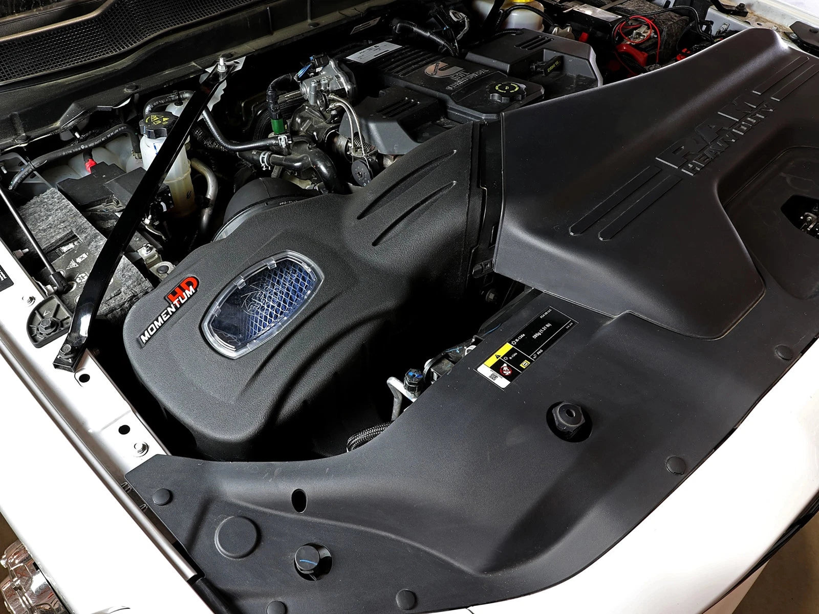 aFe Momentum HD 10R Cold Air Intake System 19-20 RAM Diesel Trucks L6 6.7L (td)