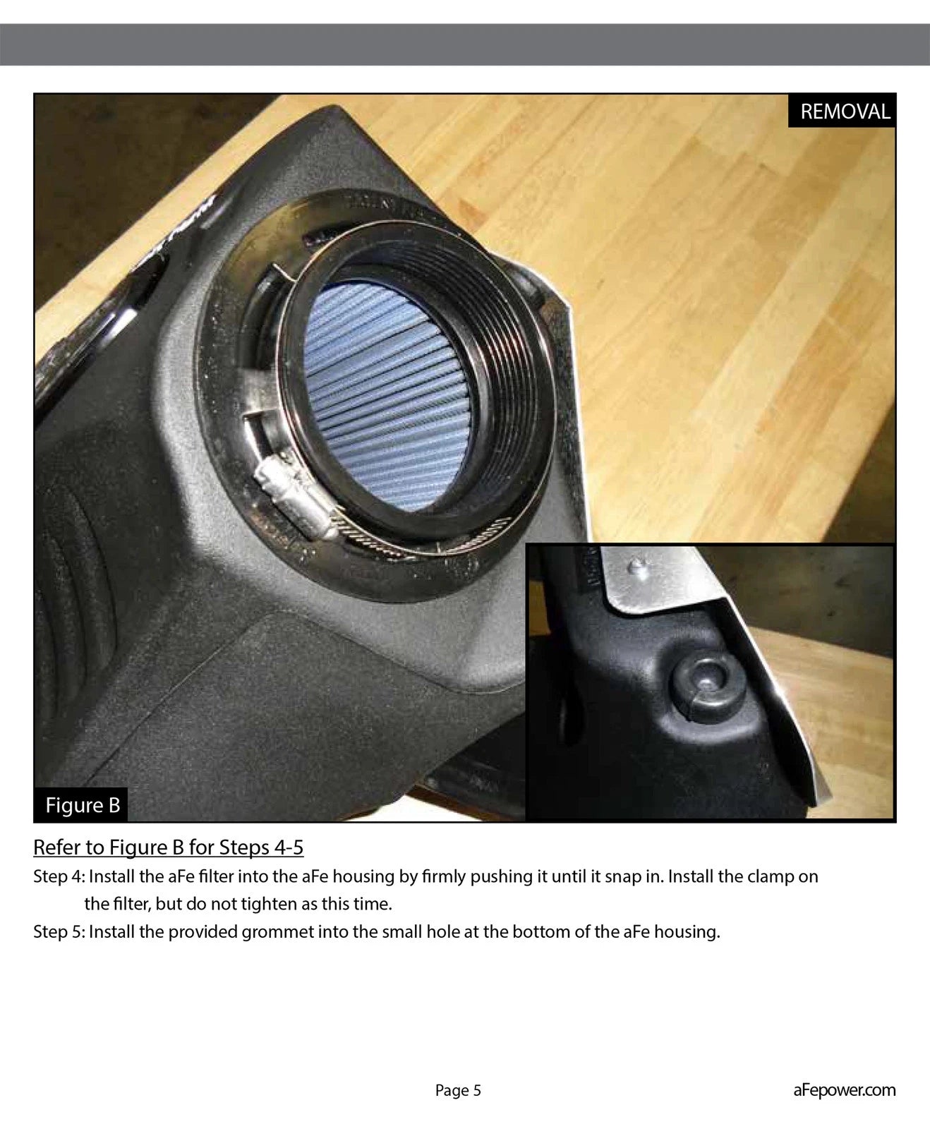 aFe Momentum GT Pro 5R Cold Air Intake System 16-17 BMW 340i/ix B58