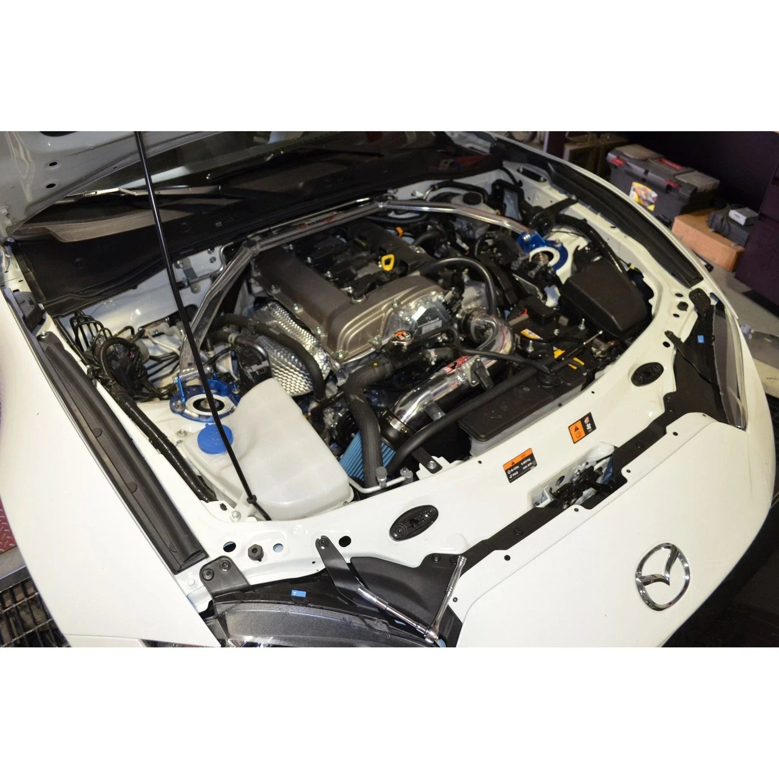 Injen 16-19 Mazda MX-5 2.0L 4Cyl Black Short Ram Intake w/MR Tech & Heat Shield