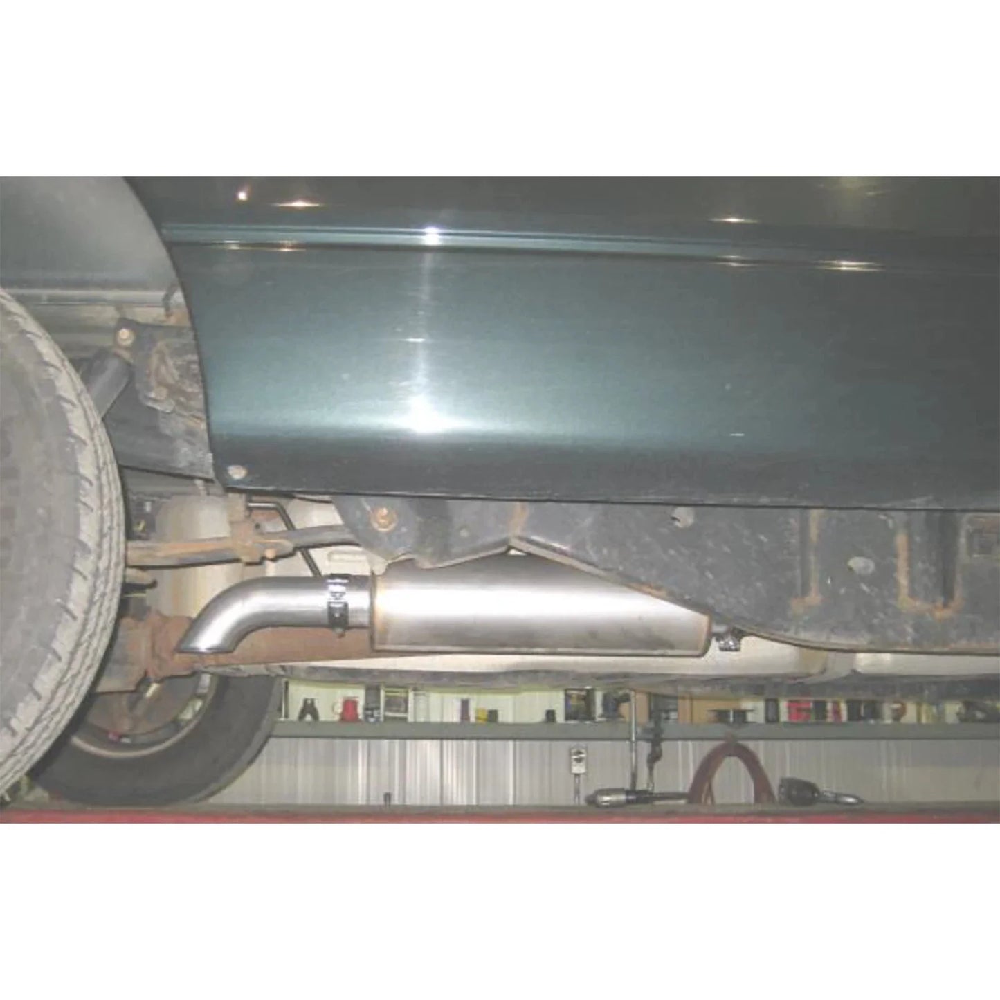MBRP 04-08 Ford F150 Cat Back Single Side Turn Down Aluminized Exhaust