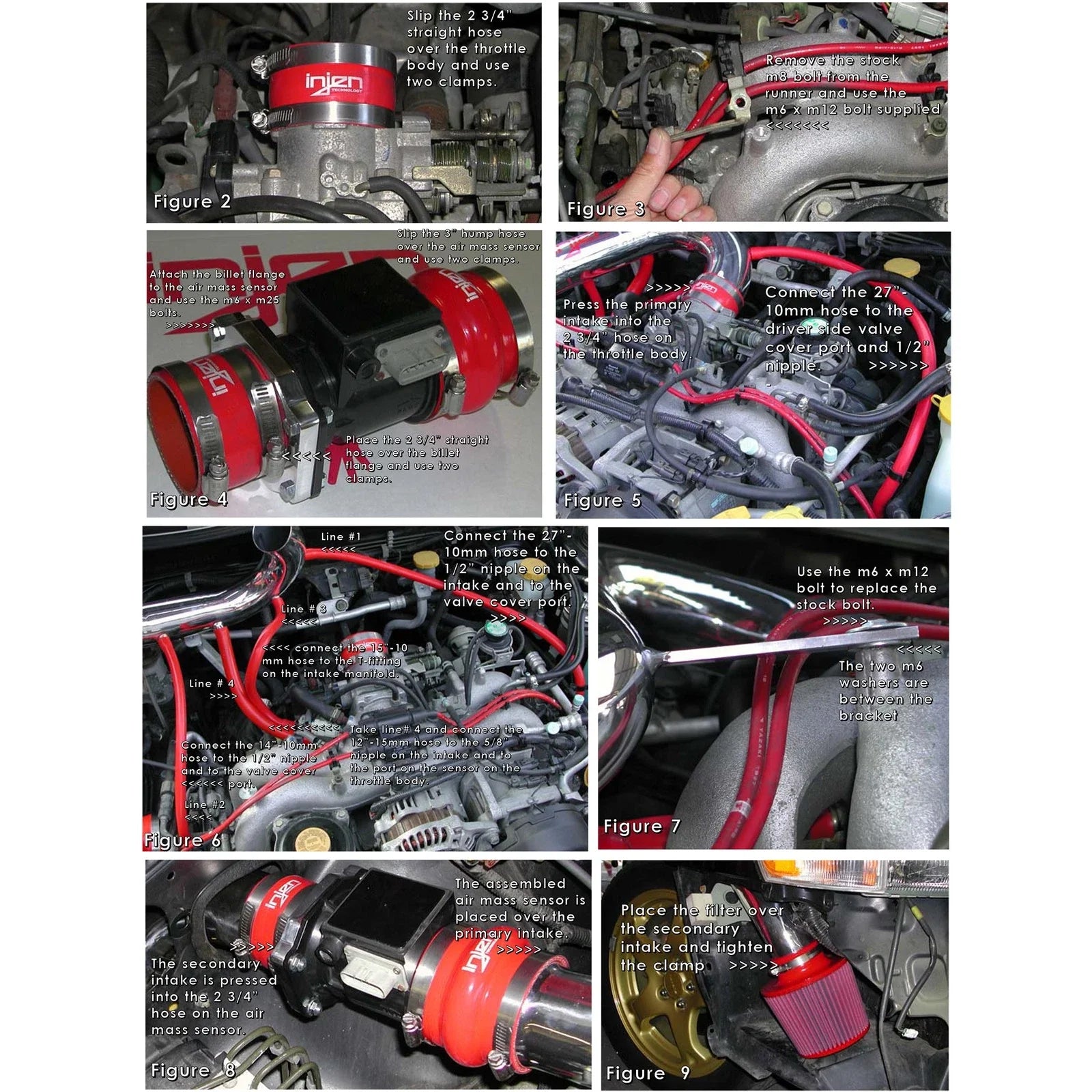 Injen 98-99 RS 2.5L Black Cold Air Intake