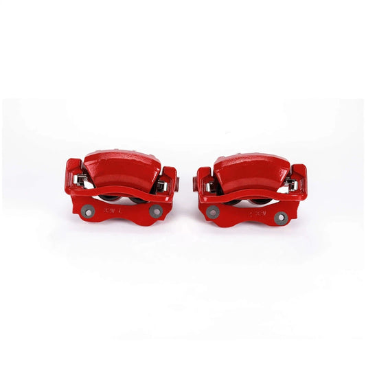 Power Stop 01-05 Lexus IS300 Front Red Calipers w/Brackets - Pair