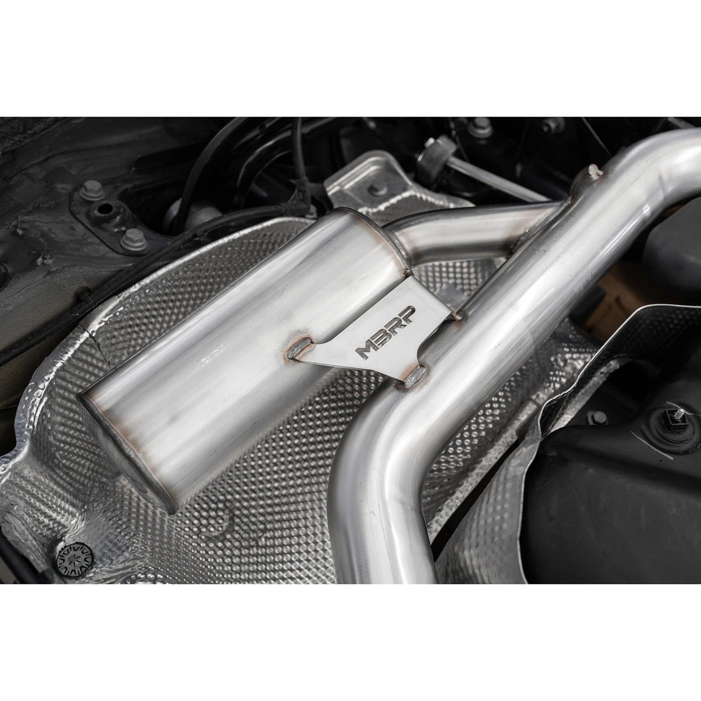 MBRP 2022 VW Golf GTI MK8 T304 SS 3in Cat-Back Exhaust 2.5in Dual Split Rear w/ Carbon Fiber Tips