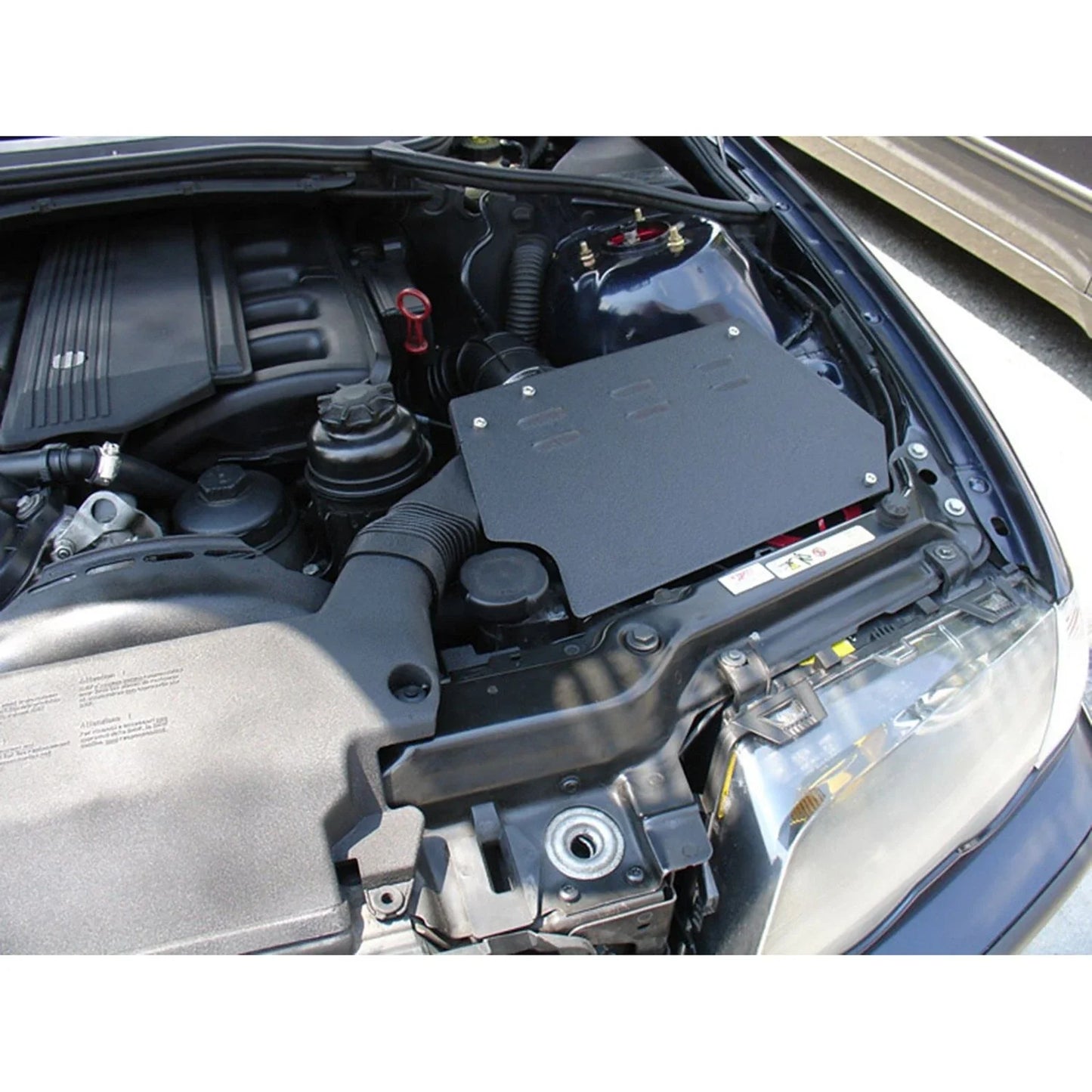 Injen 01-06 BMW 330i E46 3.0L (M54) L-6 Wrinkle Black Short Ram Intake w/ Enc Heat Shield & Adapter