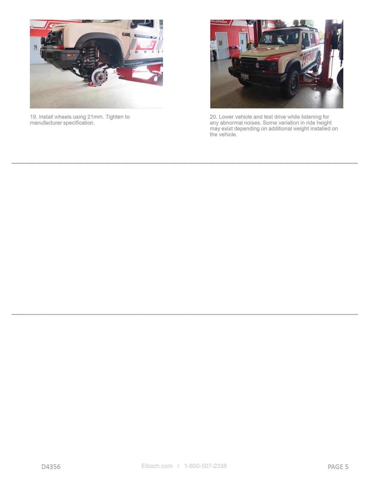 Eibach 24-25 Ineos Grenadier Pro-Lift Kit