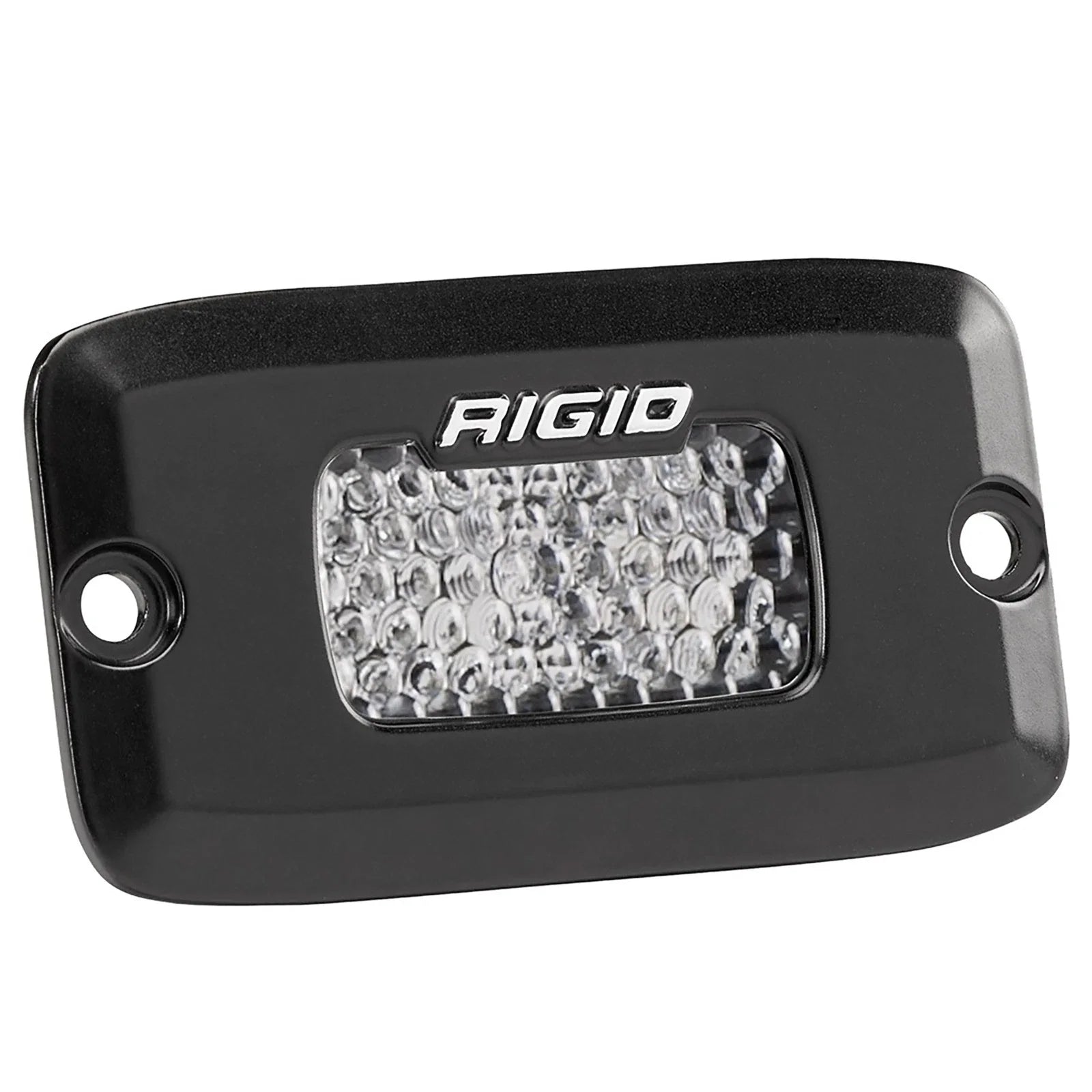 Rigid SR-M Series Pro LED Light | Flood Diffused / Flush / Black Housing (RIG922513)