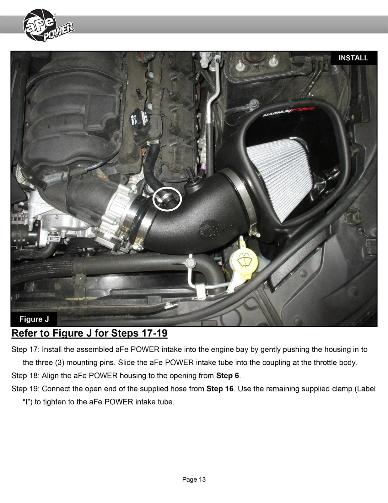 aFe MagnumFORCE Intake Stage-2 Pro 5R 12-21 Jeep Grand Cherokee (WK2) V8-6.4L HEMI
