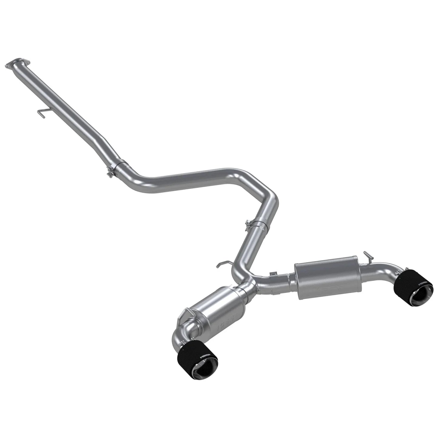 MBRP 2019+ Hyundai Veloster N 2.0L Turbo 3in Cat Back - T304 Stainless - Carbon Fiber Tip