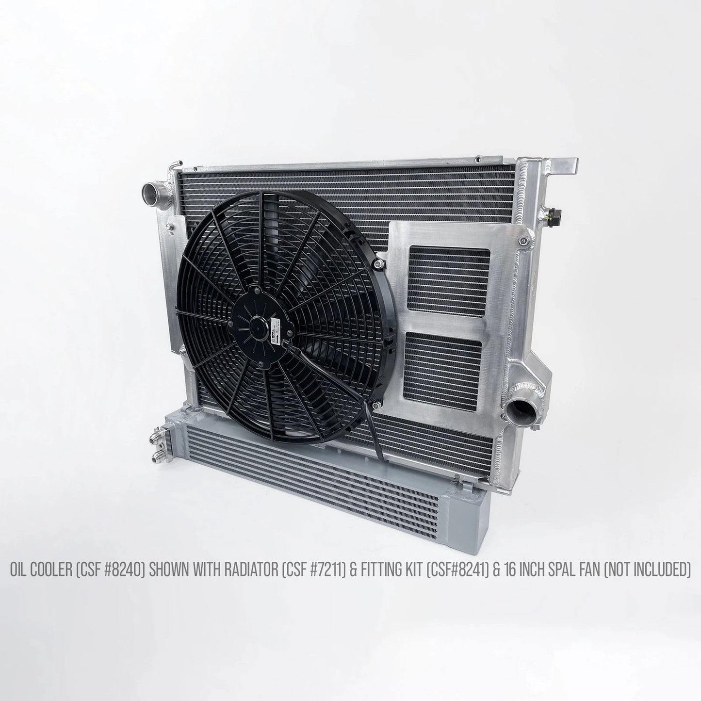 CSF BMW S54 Swap Into E36 / E46 Chassis High Performance Radiator