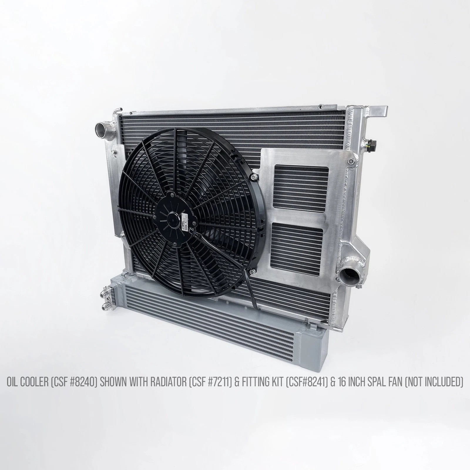 CSF BMW S54 Swap Into E36 / E46 Chassis High Performance Radiator