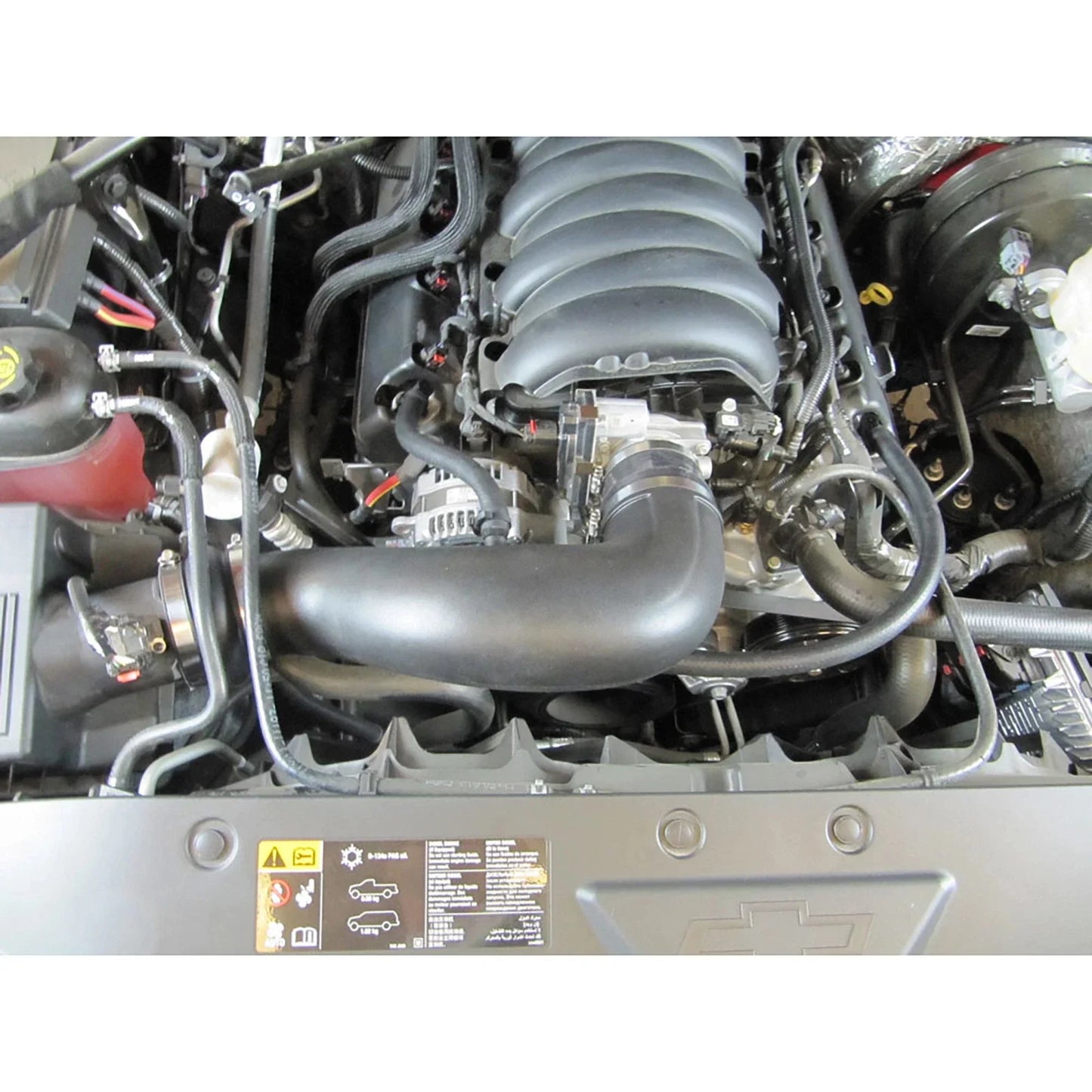 Airaid Jr. Intake Kit, Dry / Red Media 14-15 Chevrolet Silverado, 14-15 GMC Sierra, 2015 Sub 5.3L