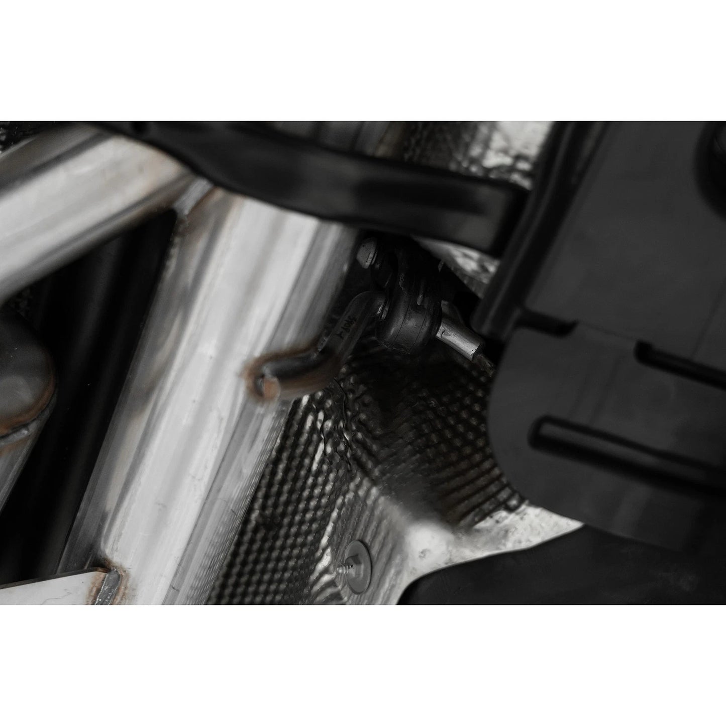 MBRP 2022 Volkswagen Golf R MK8 T304 Stainless Steel 3in Cat-Back, Quad Rear Exit- Carbon Fiber Tip