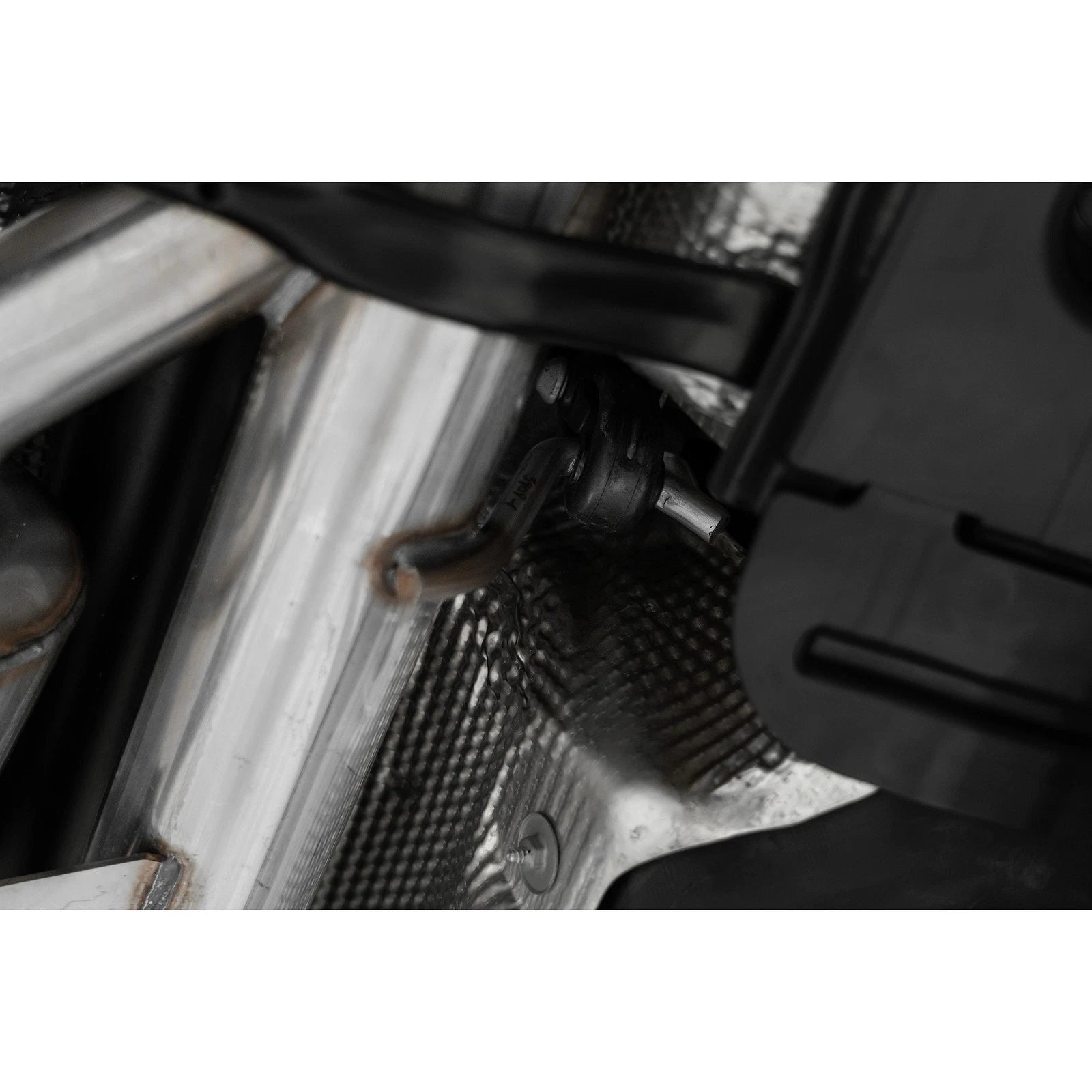 MBRP 2022 Volkswagen Golf R MK8 T304 Stainless Steel 3in Cat-Back, Quad Rear Exit- Carbon Fiber Tip