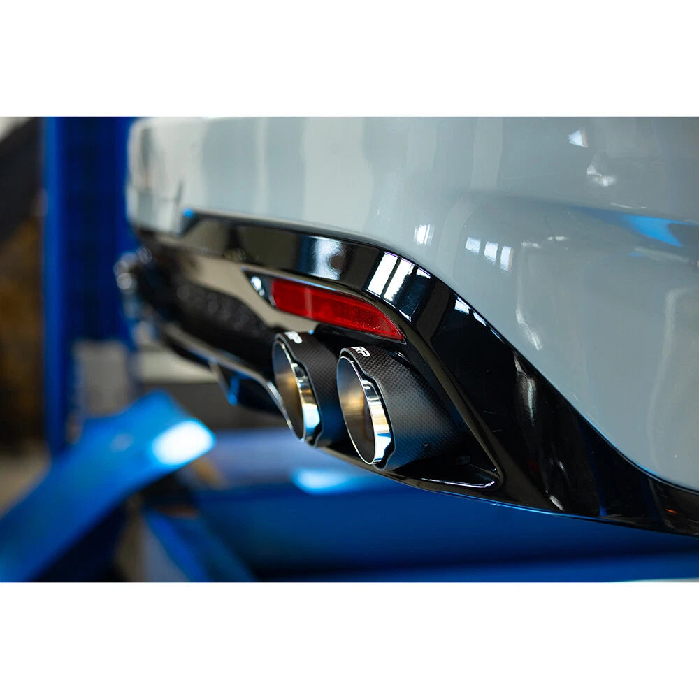MBRP 18-22 Kia Stinger GT Bezel Kit Quad Tip CF