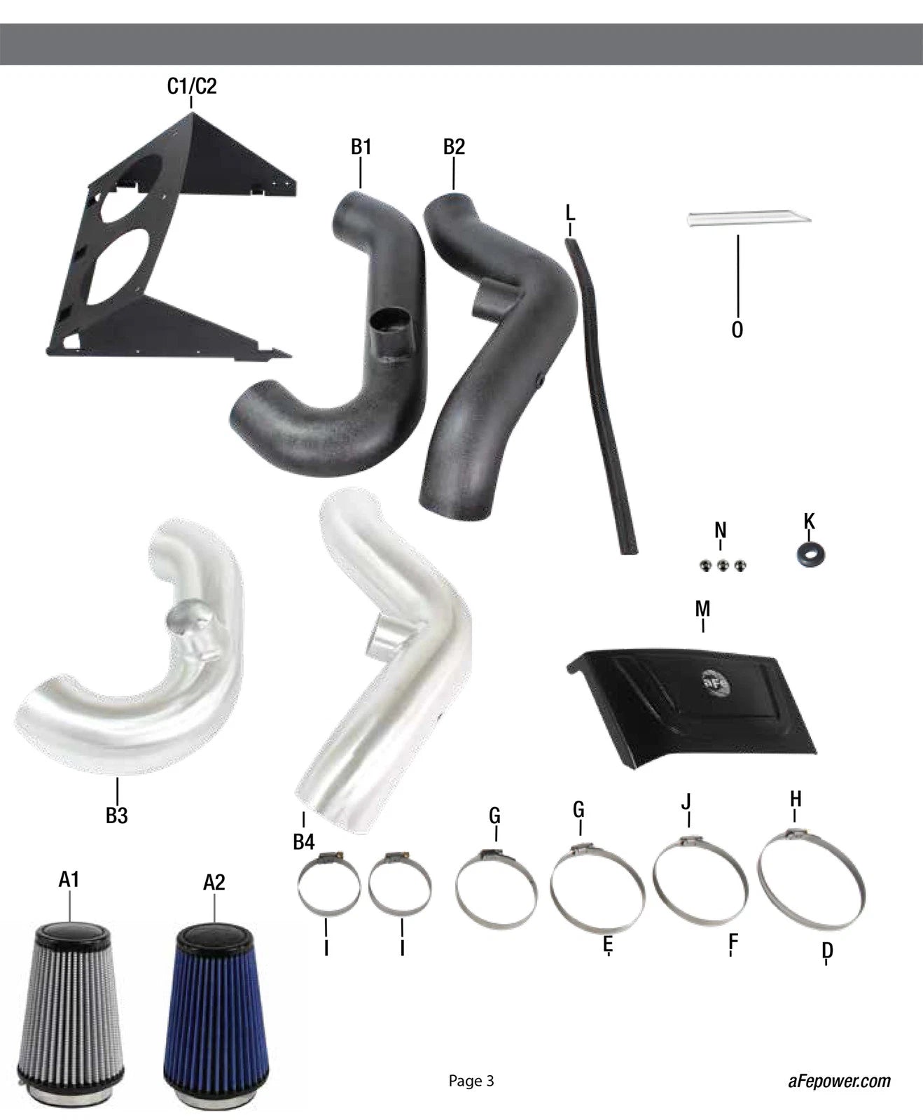 aFe MagnumFORCE Pro 5R Stage-2 XP Intake System 16 Ford F-150 EcoBoost V6-2.7L/3.5L (tt) (Blk)