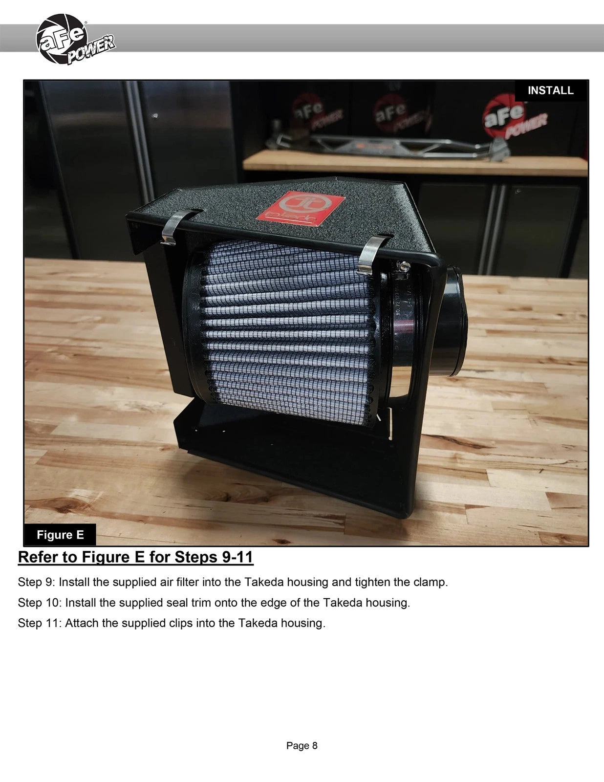 aFe Takeda Rapid Induction Cold Air Intake System w/ Pro DRY S Filter 13-14 Subaru Outback H4-2.5L
