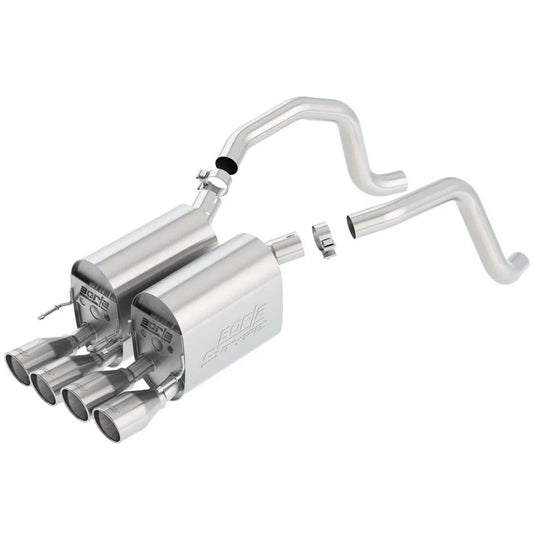 Borla 05-08 Corvette Coupe/Conv 6.0L/6.2L 8cyl AT/MT 6spd S-Type II SS Exhaust (rear section only)