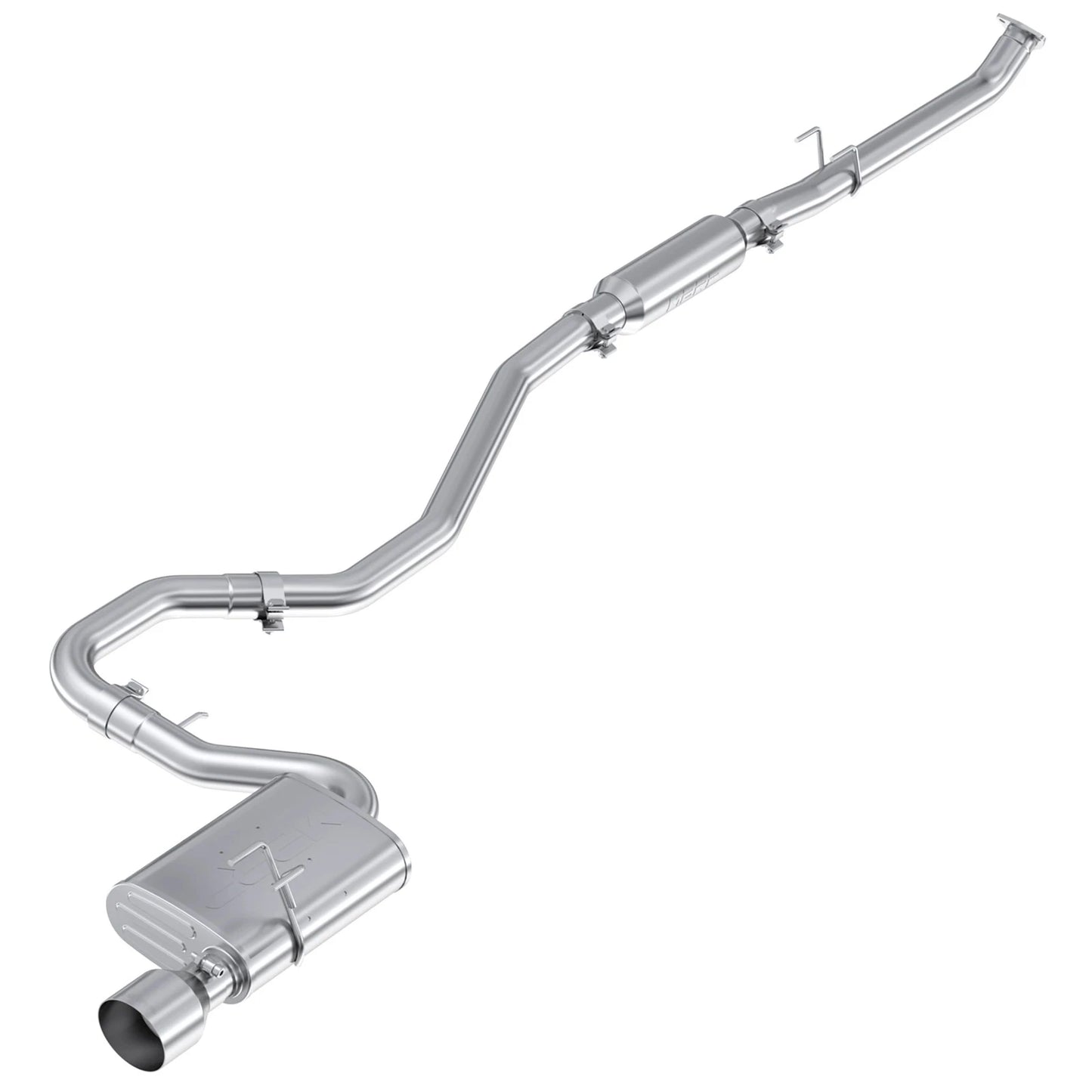 MBRP 22-26 Honda Civic Sport 3in OD Cat Back Single Rear Exit - AL