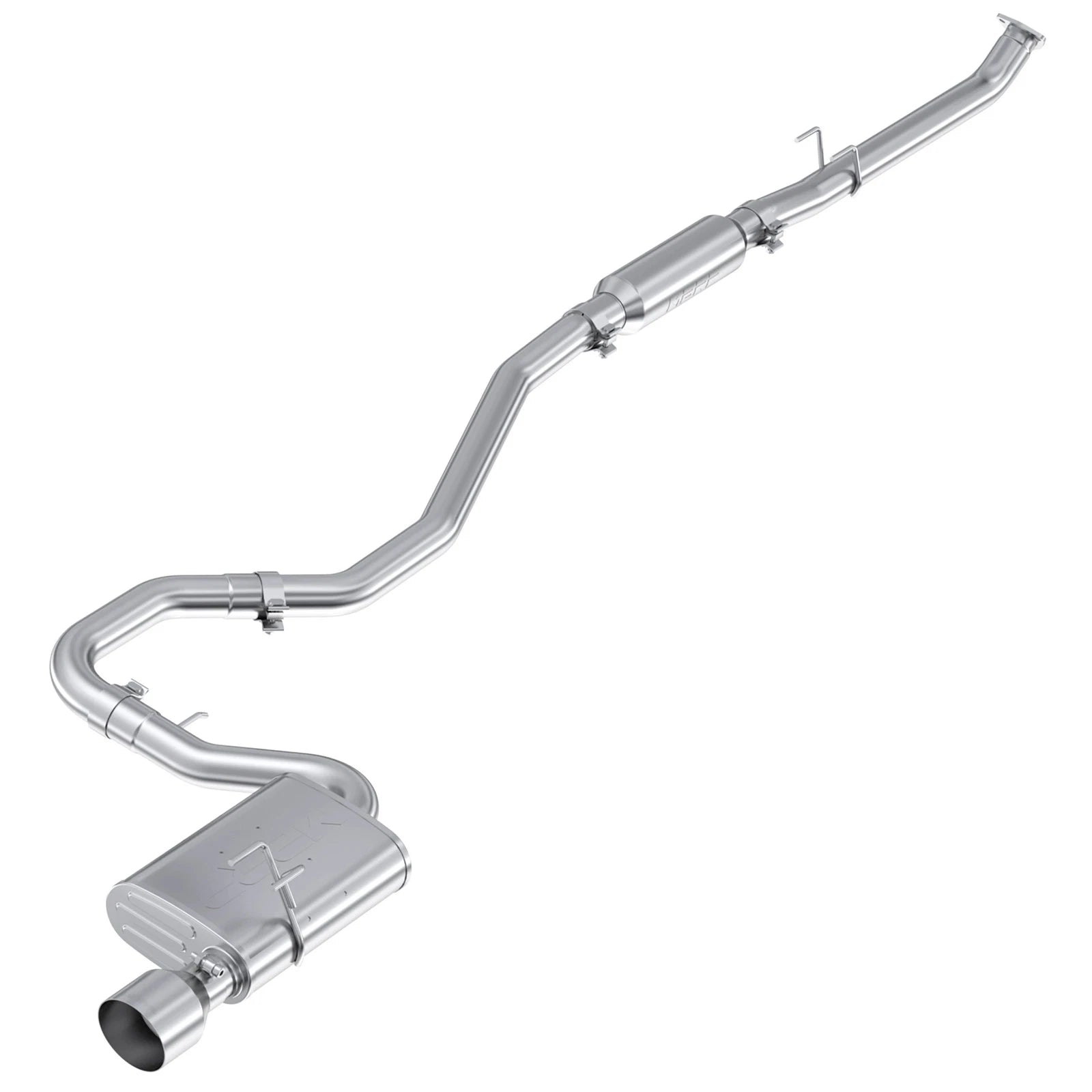 MBRP 22-26 Honda Civic Sport 3in OD Cat Back Single Rear Exit - AL