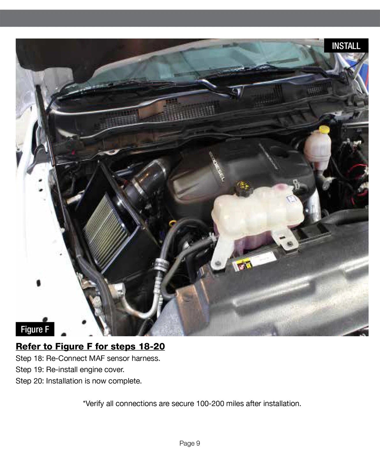 aFe MagnumFORCE XP Air Intake System Stage-2 PRO 5R 2014 Dodge RAM 1500 V6 3.0L Truck (EcoDiesel)
