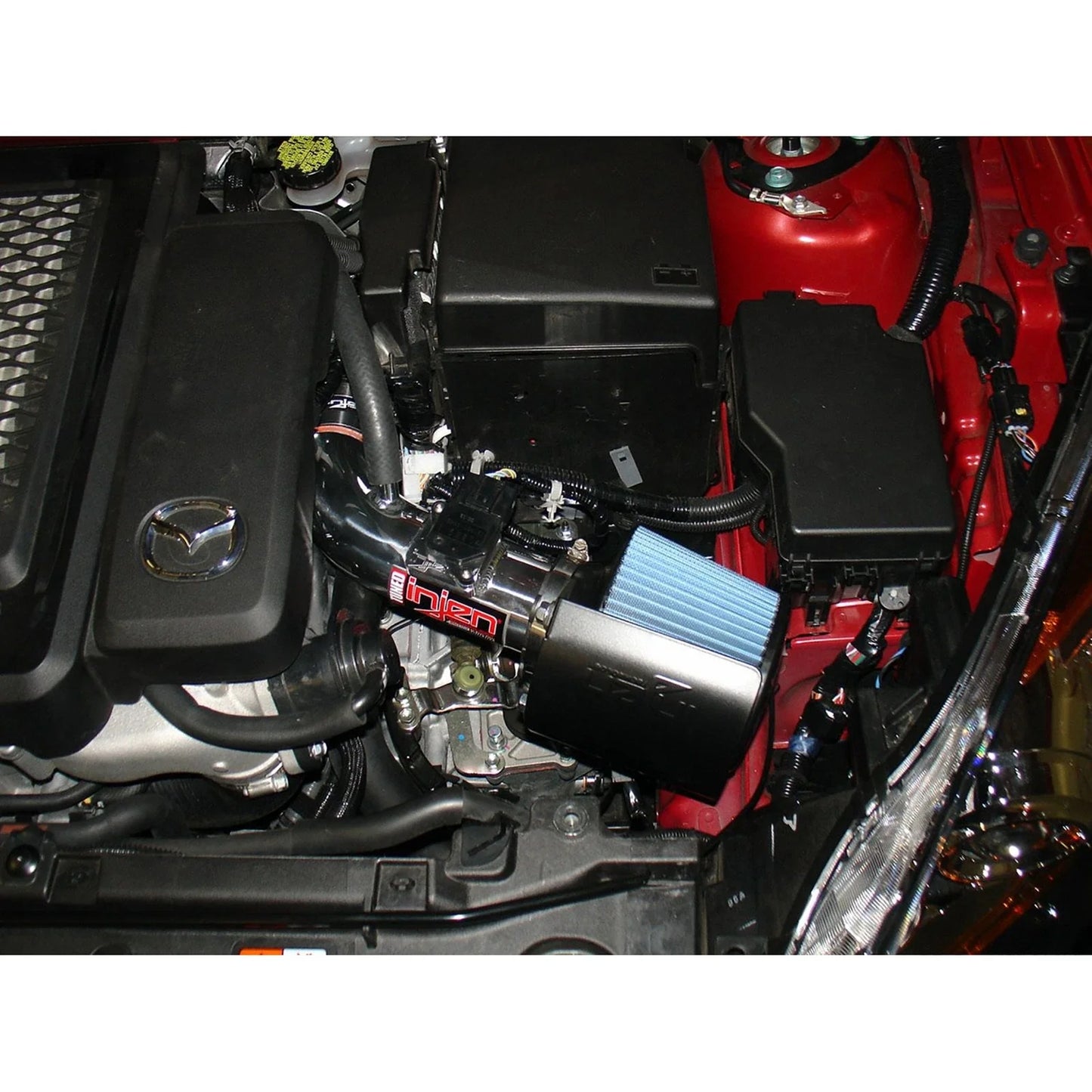Injen 07-10 MazdaSpeed 3 2.3L 4cyl Turbo Black Short Ram Intake