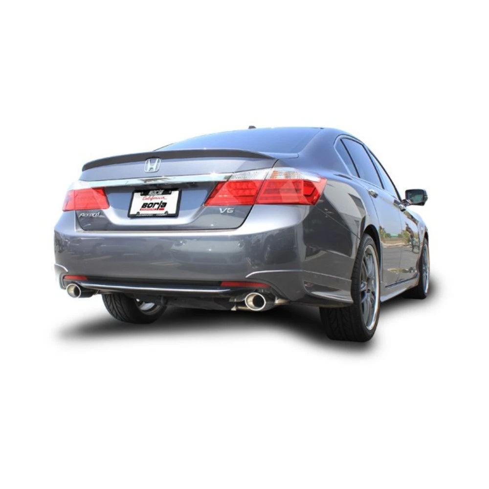 Borla 13-15 Honda Accord Coupe 3.5L FWD SS Rear Section Single Split Rear Exit Touring Exhaust