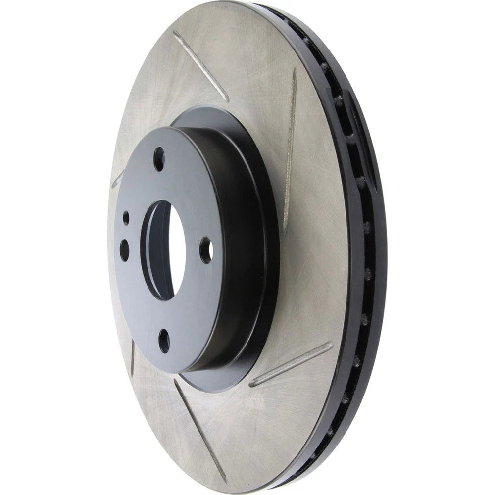 StopTech Power Slot 01-05 Mazda Miata Sport Suspension/Turbo SportStop Slotted Front Right Rotor