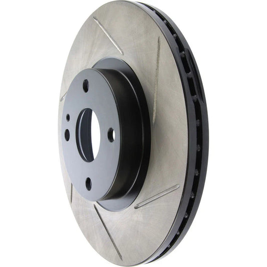 StopTech Power Slot 01-05 Mazda Miata Sport Suspension/Turbo SportStop Slotted Front Right Rotor