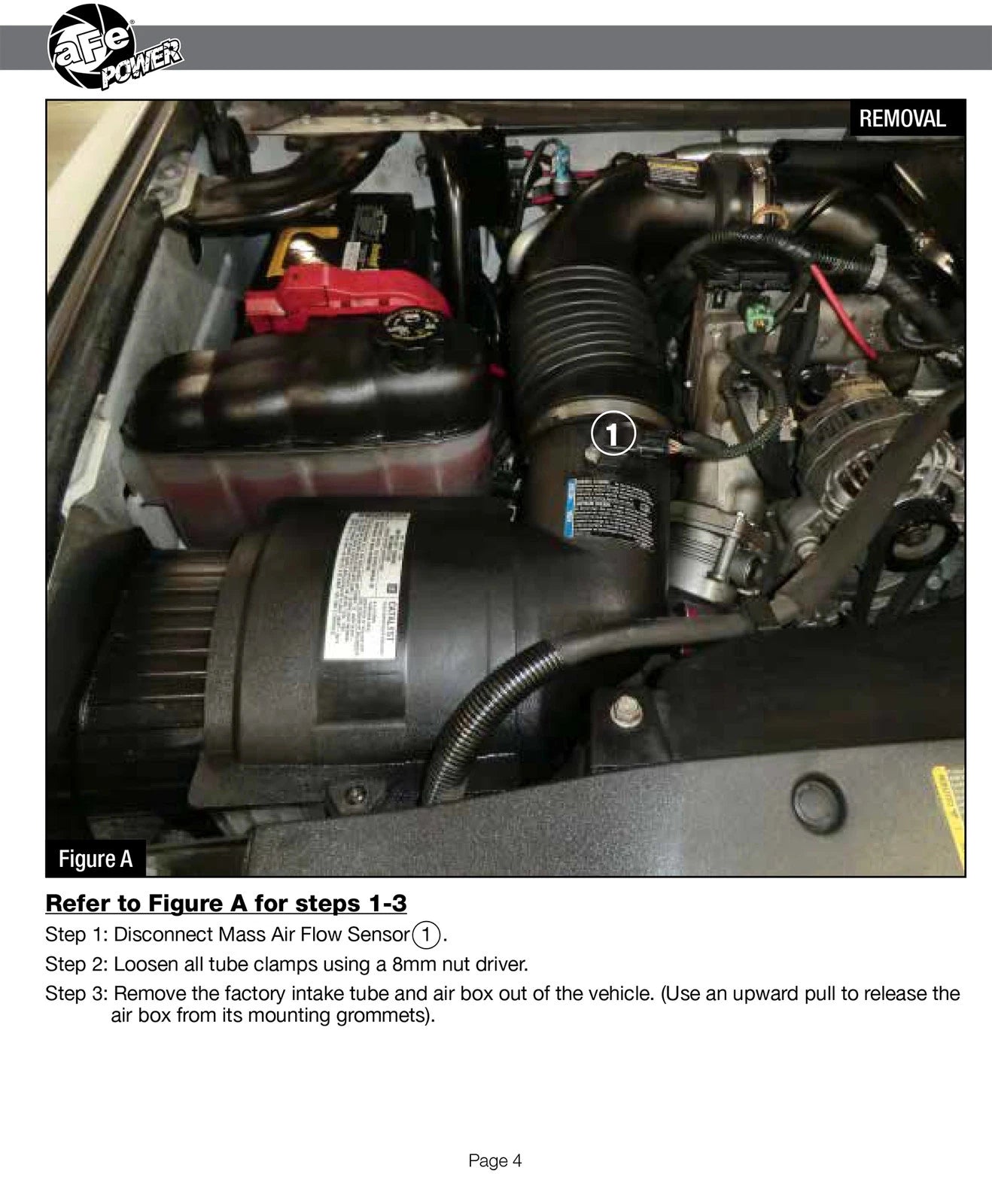 aFe Momentum HD Intake GM Diesel Trucks 07.5-10 V8-6.6L LMM