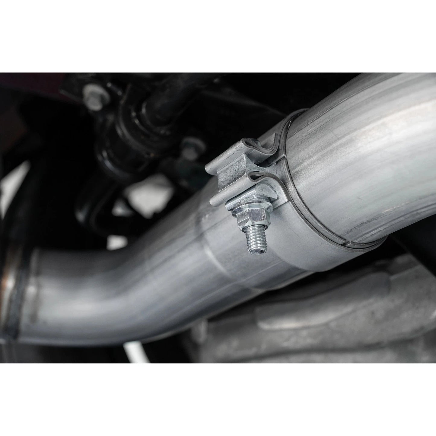 MBRP 18-19 Ford Mustang GT 5.0 3in Dual Split Rear Cat Back w/ Quad 4in Dual Wall Tips- Black Coated
