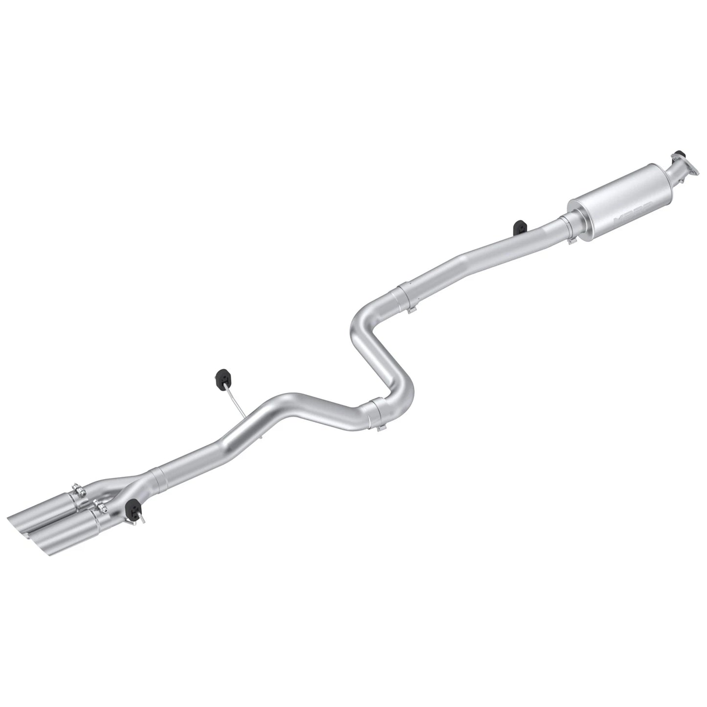 MBRP 14-19 Ford Fiesta ST 1.6L EcoBoost 3in Dual Outlet Alum Cat Back