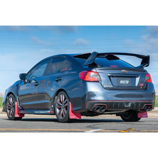 Borla 15-16 Subaru WRX / STI 2.5L S-Type Cat-Back Exhaust Quad Rd RL Tips