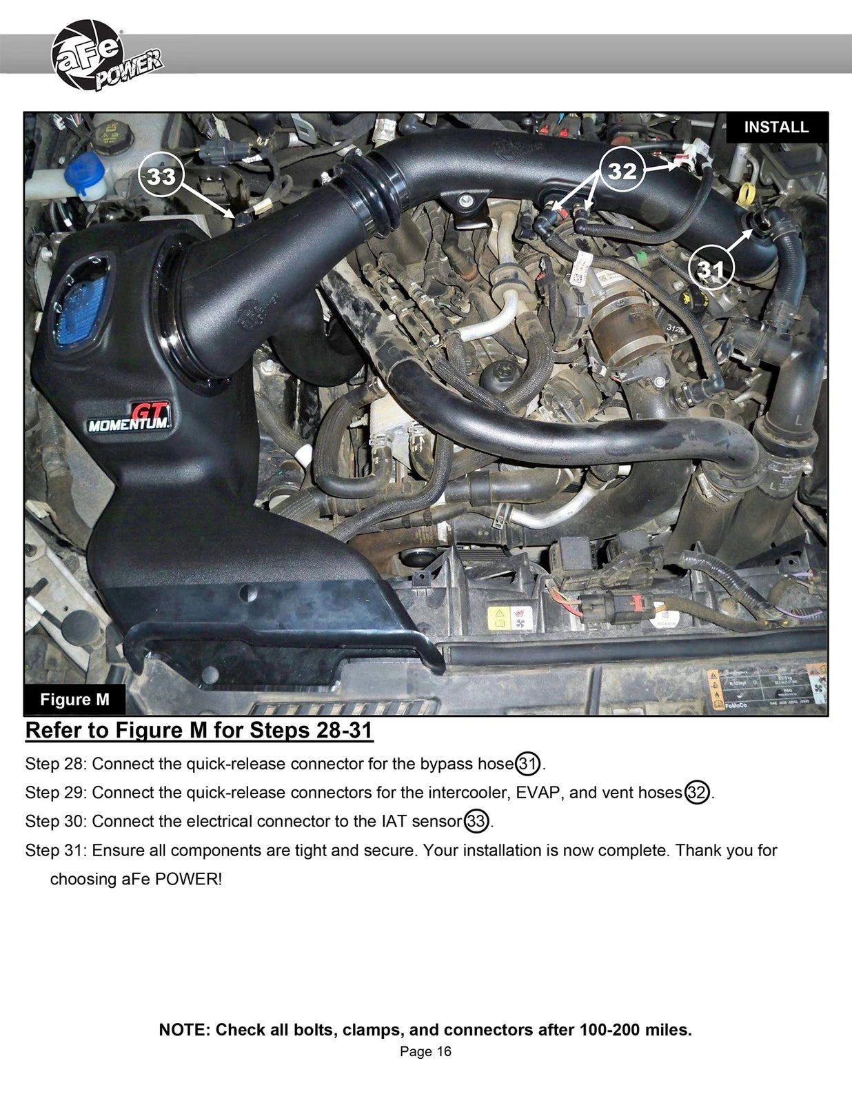 aFe 22-24 Ford Bronco Raptor Momentum GT Cold Air Intake System w/ Pro Dry S Filter