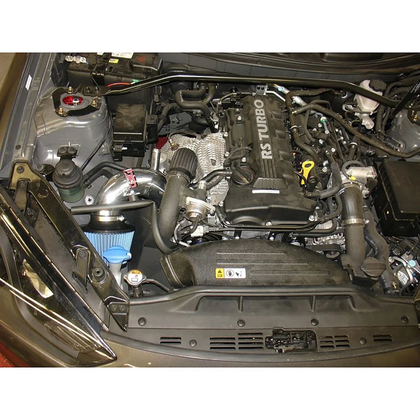 Injen 13-14 Hyundai Genesis Coupe 2.0L 4cyl Turbo GDI Polished Short Ram Intake w/ Heat Shield