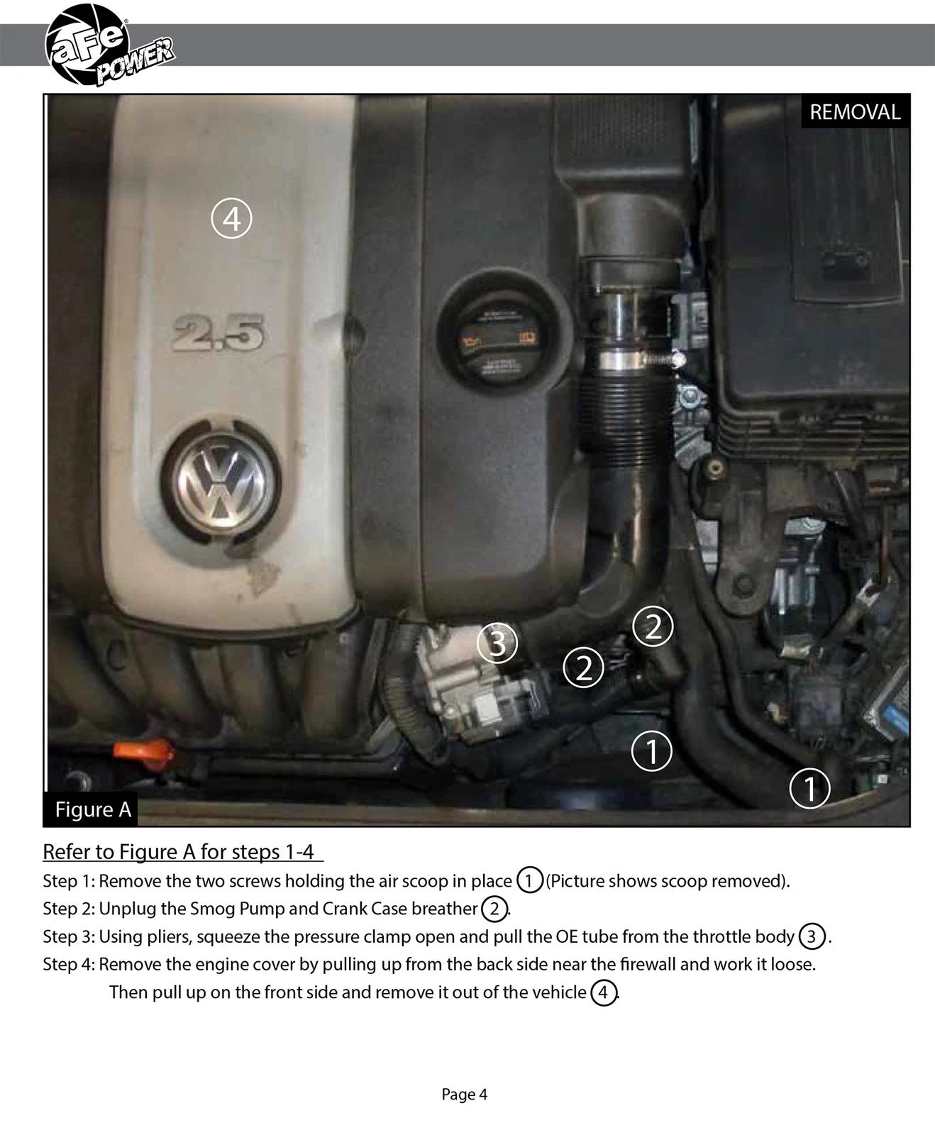 aFe MagnumFORCE Stage-2 Pro DRY S CAIS 09-10 Volkswagen Jetta/Golf/Rabbit (MKV) L5-2.5L