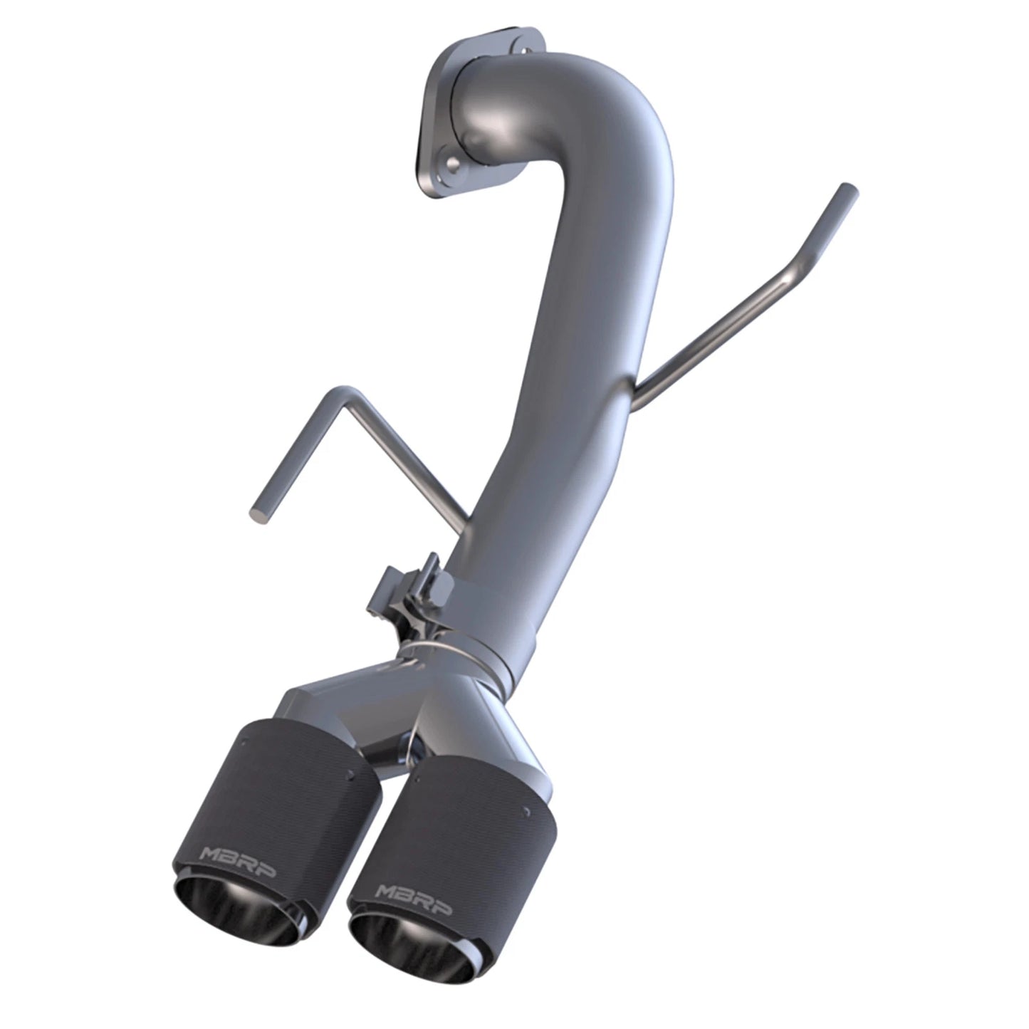 MBRP 15-19 Subaru WRX 2.0L/STI 2.5L 2.5in Dual Split Rear Exit w/ 3.5in CF Tips - T304
