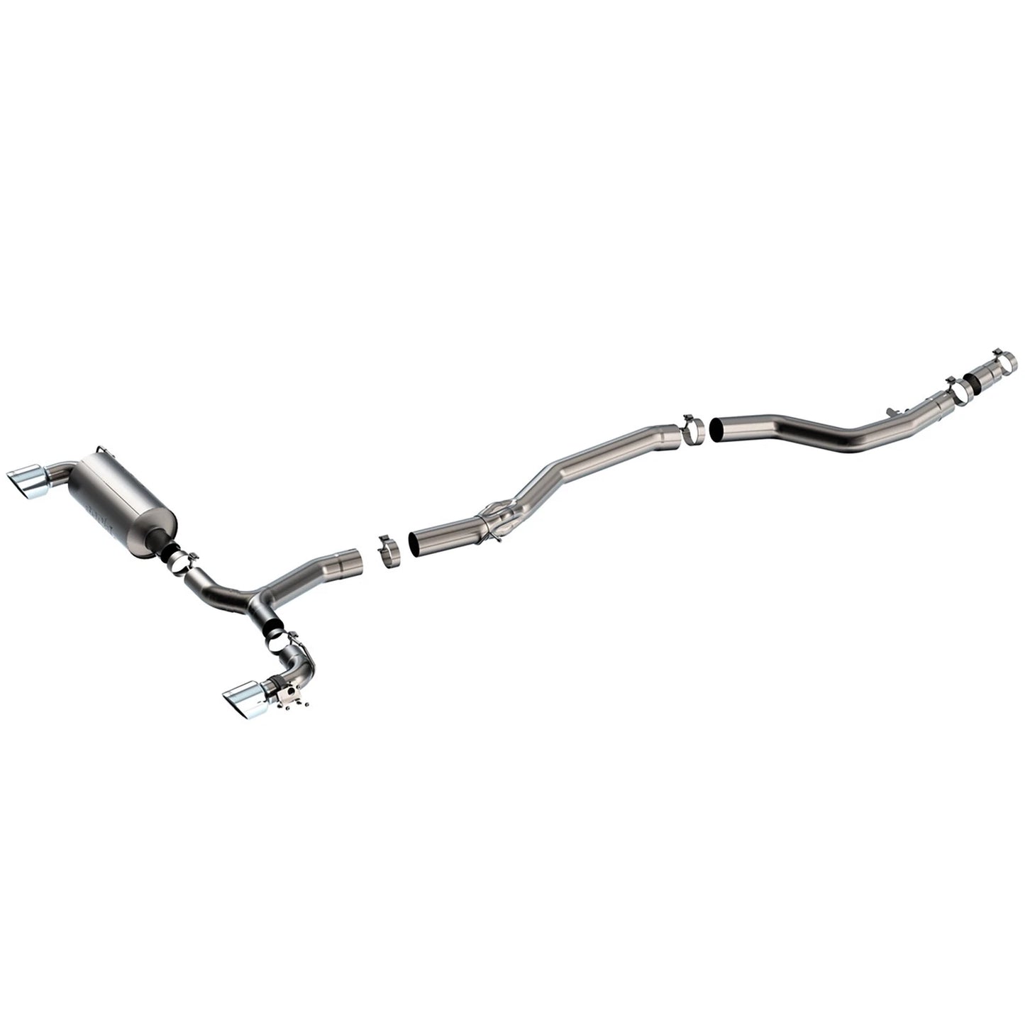 Borla 20-25 Toyota GR Supra ATAK Cat-Back Exhaust System w/ Chrome Tips