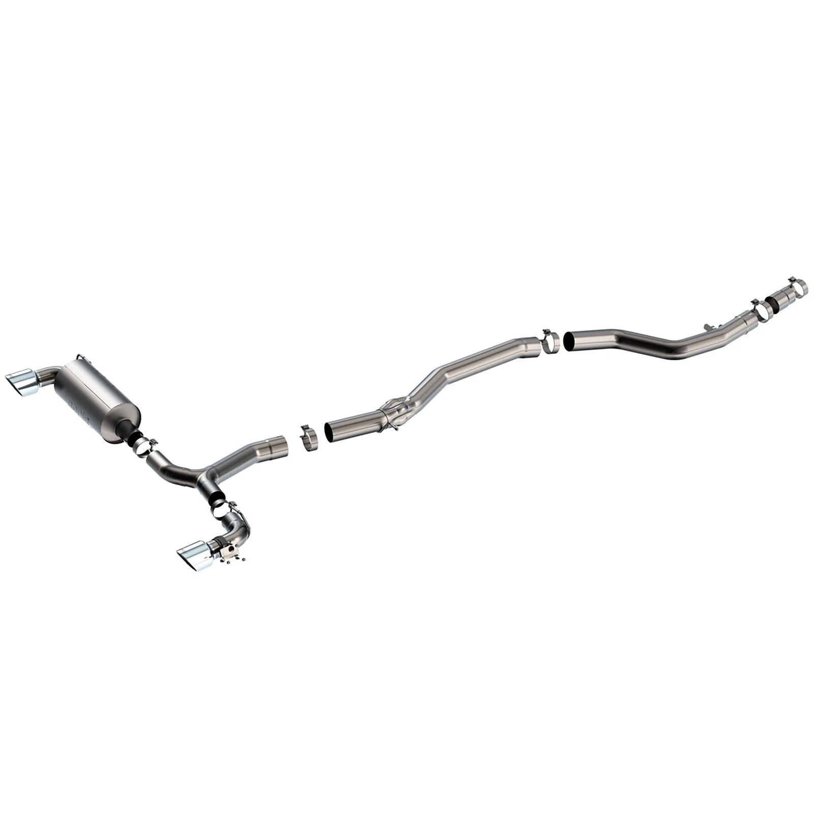 Borla 20-25 Toyota GR Supra ATAK Cat-Back Exhaust System w/ Chrome Tips