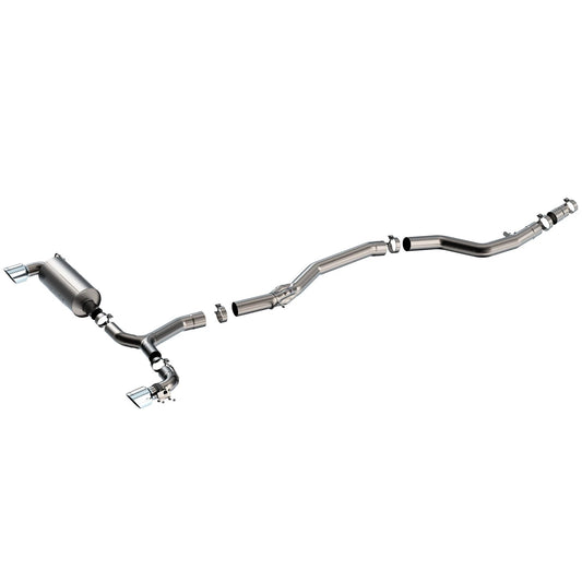 Borla 20-25 Toyota GR Supra ATAK Cat-Back Exhaust System w/ Chrome Tips